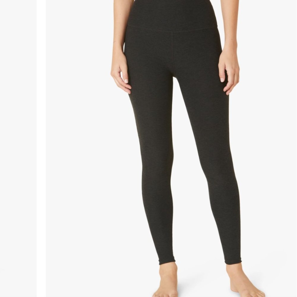 Beyond Yoga Spacedye Caught In The Midi High Waisted Legging XS, black